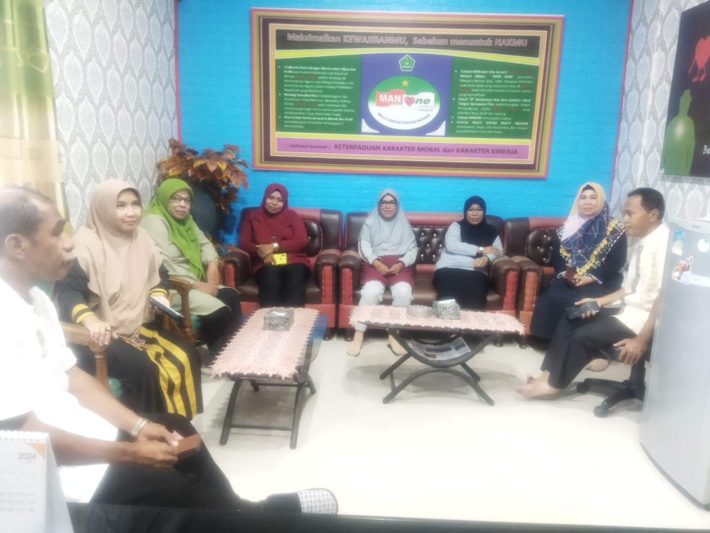 Rapat Dewan Pimpinan Madrasah, Kamad Tekankan 6 Poin Utama